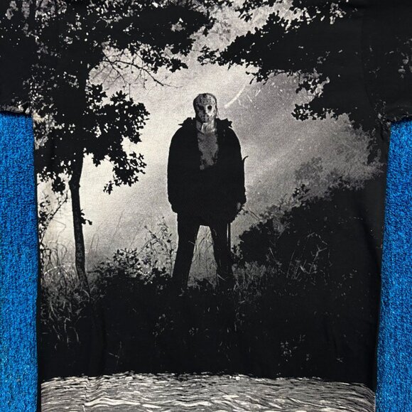 Friday the 13th Jason Voorhees Slasher Horror Movie Tee M - Picture 2 of 4